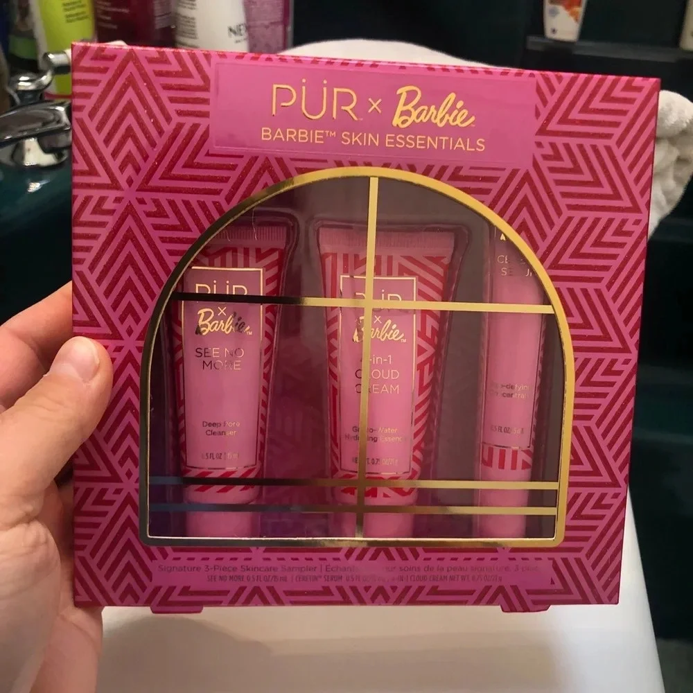 NIB PUR X BARBIE SKIN ESSENTIALS SET